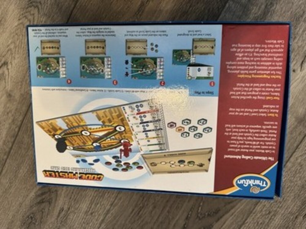 ThinkFun Code Master Programming Logic Game, Single Player, Ages 8+, 2015 - Picture 6 of 7